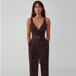 Fame and Partners cropped wrap set